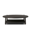 Cascade Salvador Coffee Table - Cracked Smoked Black Veneer