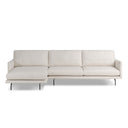 Verity Melle 2-Piece Sectional - Left Chaise Omari Natural