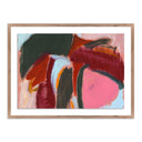 Aetherial Ocean by Jill Elliott - 48X36 Rustic Walnut