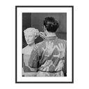 Artisan Perspective Sculptor At Work by Getty Images - 30X40 Black Maple