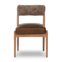 Aria Jazelle Dining Chair - Taupe Shearling