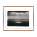 Aura Water Light by Platinum Revival - 24X19 Rustic Walnut Framed Paper