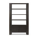 Camden Fisher Bookcase - Smoked Black Veneer