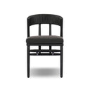 Veridian Outdoor Dining Chair - Stained Black Teak-Fsc