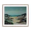 Veridian Summerday by Peter De Boer - 24X205 Rustic Walnut Framed Paper