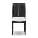 Verity Harlee Dining Chair - Distressed Black Ash