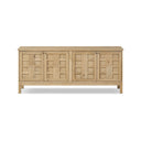 Vesper Alessio Media Console - Aged Natural Oak Veneer