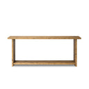 Aveline Zeno Console Table - Distressed Blonde Oak