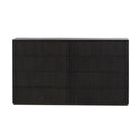 Verity Leo 8 Drawer Dresser - Smoked Black