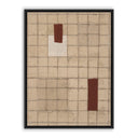 Verity Art - Grid-Seoul II by Jade Dacay - 40X60 Black Maple