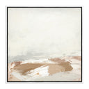 Mirage Desert No 1 by Melanie Biehle - 32X32 White Maple Framed Canvas