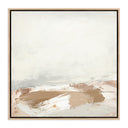 Mirage Desert No 1 by Melanie Biehle - 32X32 White Oak Framed Canvas
