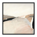Aetheria Desert No 2 by Melanie Biehle - 32X32 Black Maple Framed Canvas