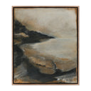 Veritas The Luxury Of Time by Melanie Biehle - 27X32 Rustic Walnut Framed Canvas