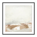 Mirage Desert No 1 by Melanie Biehle - 40X40 Black Maple Framed Paper