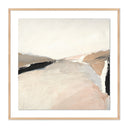 Aetheria Desert No 2 by Melanie Biehle - 40X40 White Oak Framed Paper