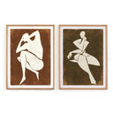 Elysian Ponder Diptych by Coup Desprit - 60 X 40