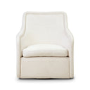 Brinley Swivel Chair - Crypton Nomad Snow