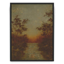 Luminous by Starlight by Lina Gordievsky - 30X40 Black Maple