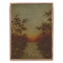 Luminous by Starlight by Lina Gordievsky - 24X32 Rustic Walnut