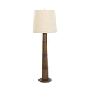 Luxe Nerissa Floor Lamp - Warm Brown Oak