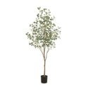 Lush Faux Eucalyptus Tree - 7