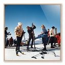 Verve Art Verbier Skiers by Slim Aarons - 24XX4 White Oak