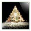 Aetherial Skaal House In Stowe by Slim Aarons - 48X48 Black Maple