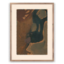 Luxe Worn No 3 by Brooke Noel Morgan - 36X48 Rustic Walnut