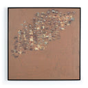 Veritas Copper Graffiti by Jamie Beckwith - 48X48