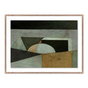 Aspect Corner by Dan Hobday - 32X24 Rustic Walnut