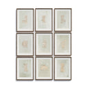 Luminara Galactic Set Of 9 by Jade Dacay - Rustic Walnut