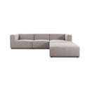 Verity Lawndale 3 Piece Sectional - Right Chaise Ottoman