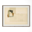 Connected Places Of Connection by Amy Berlin - 37X48 Rustic Walnut