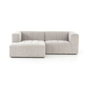 Verity Langham Channeled 2-Piece Sectional - Left Arm Facing Napa Sandstone