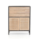 Caelum Tall Dresser - Black Wash Mango