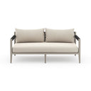 Luxe Sherwood Outdoor Sofa Weathered Grey - 63 Faye Sand