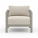 Luxe Sonoma Outdoor Chair Weathered Grey - Faye Sand