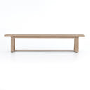 Verano Outdoor Dining Bench - Washed Brown