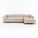 Verity Grammercy 2-Piece Chaise Sectional - Right Chaise Oak Sand