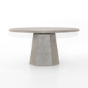 Aveline Outdoor Dining Table - 60 Grey Concrete