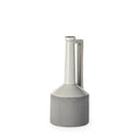 Burton 142H Medium Two Tone Gray Ceramic Jug Vase - Default Title
