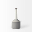 Burton 142H Medium Two Tone Gray Ceramic Jug Vase - Default Title