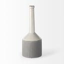 Burton 167H Large Two Tone Gray Ceramic Jug Vase - Default Title