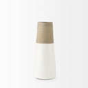 Garand Medium 15H Two-Toned White Natural Ceramic Jug - Default Title