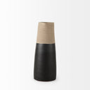 Garand Medium 15H Two-Toned BlackNatural Ceramic Jug - Default Title