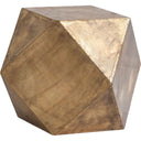 Exagoni 26 x 185 Hexagonal Brass Plated Hexagonal EndSide Table - Default Title