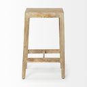 Colony 25 Seat Height Brown Wood Seat Frame Stool - Default Title