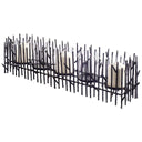 Mondavi Dark Metal Twigs Table Candle Holder - Default Title