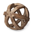 Tibik 8L x 8W Natural Wooden Orb - Default Title